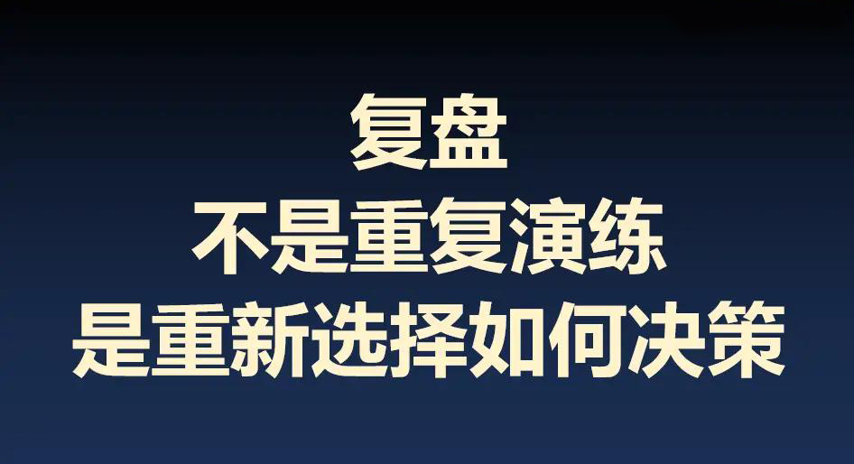短线的盯盘和复盘